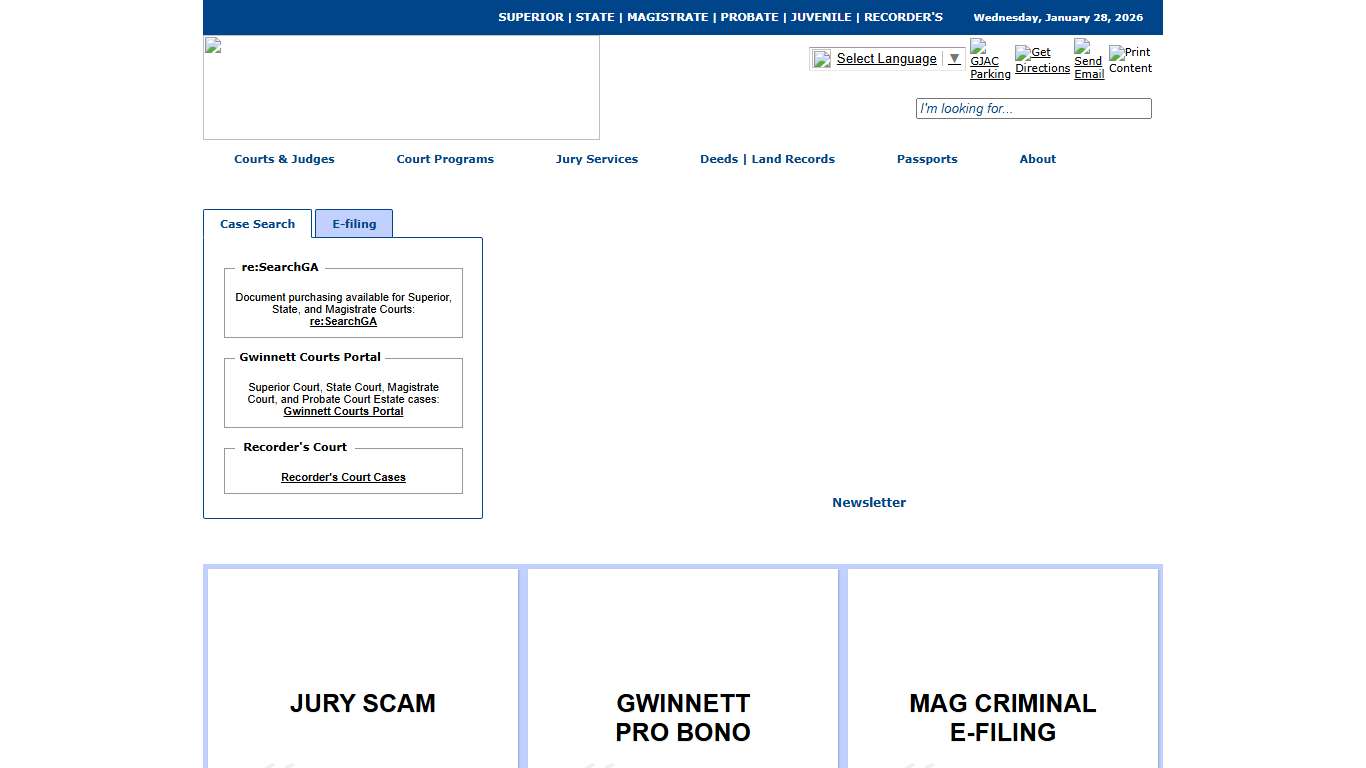 Gwinnett County Courts